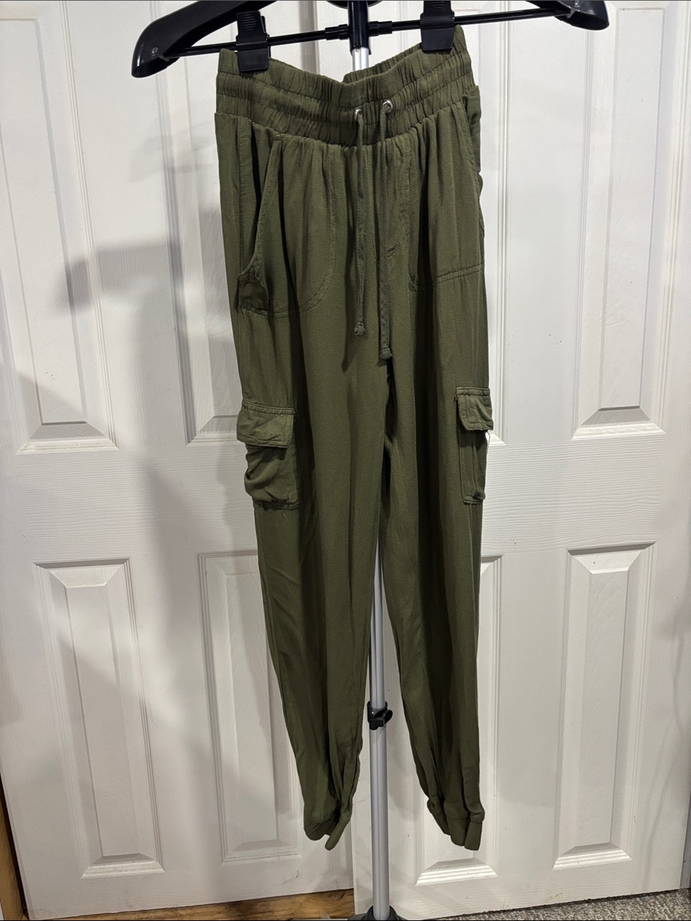 Rue21 Olive Green Cargo Jogger Pants